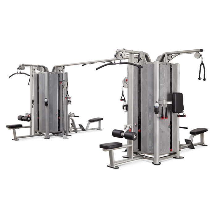 เครื่องบริหารกล้ามเนื้อSTEELFLEX--Eight-Stack-Jungle-Gym-JG8000S-1